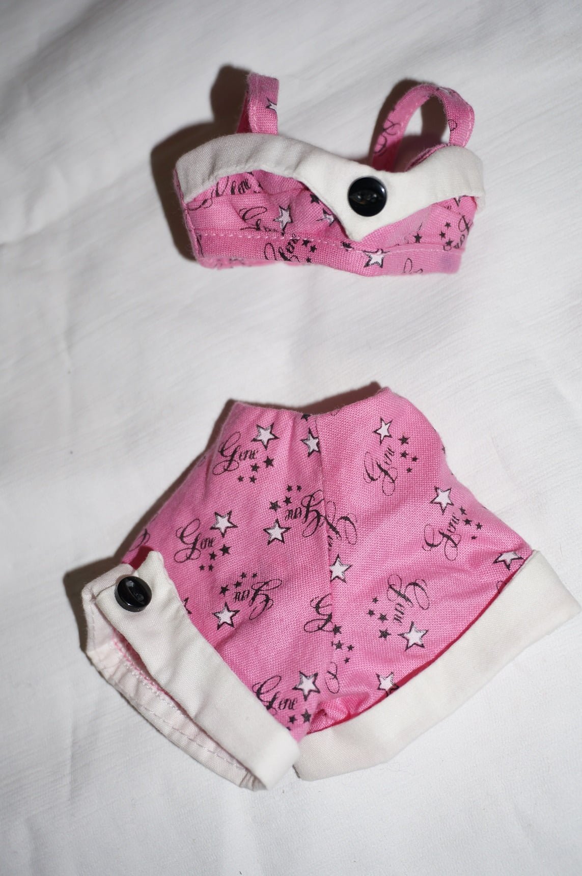 Simply Gene pink swimsuit