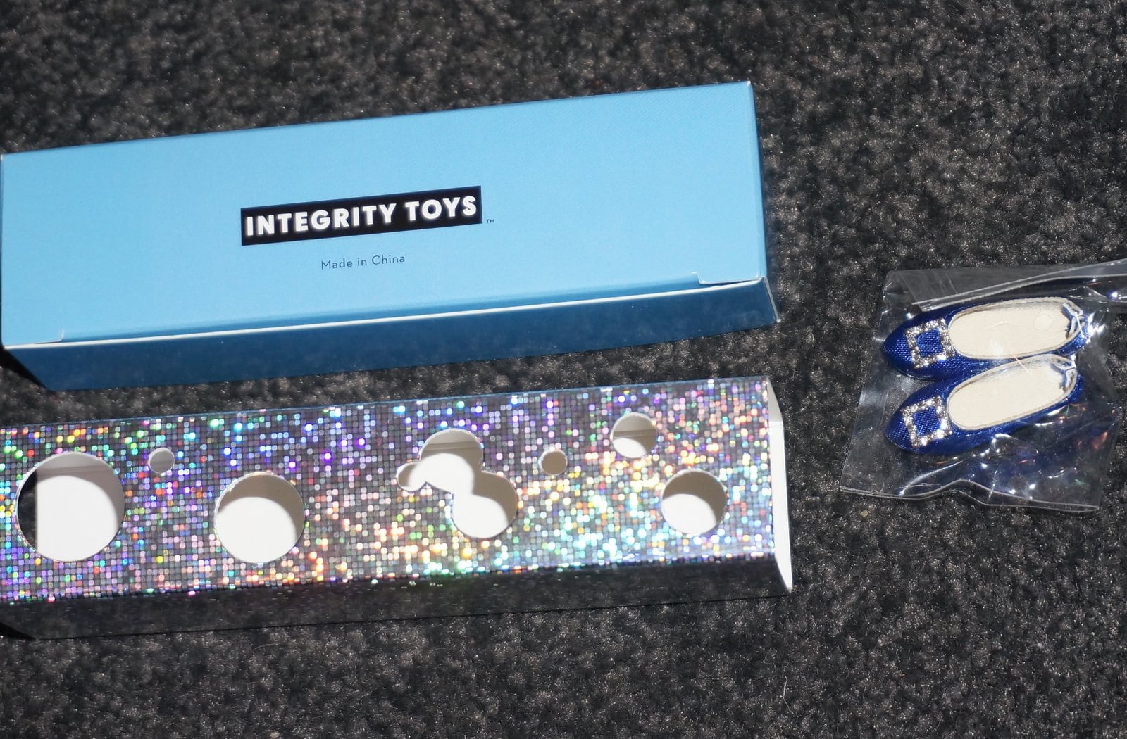 Pride blue shoes for Fashion Royalty - Image 3