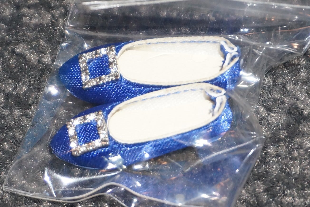 Pride blue shoes for Fashion Royalty - Image 2