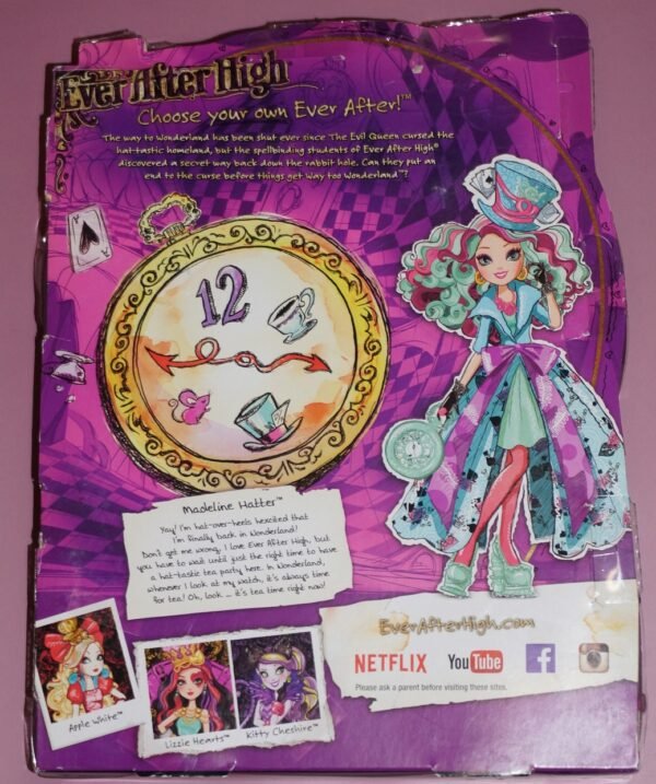 Ever After High "Madeline Hatter" Way Too Wonderland - Image 2