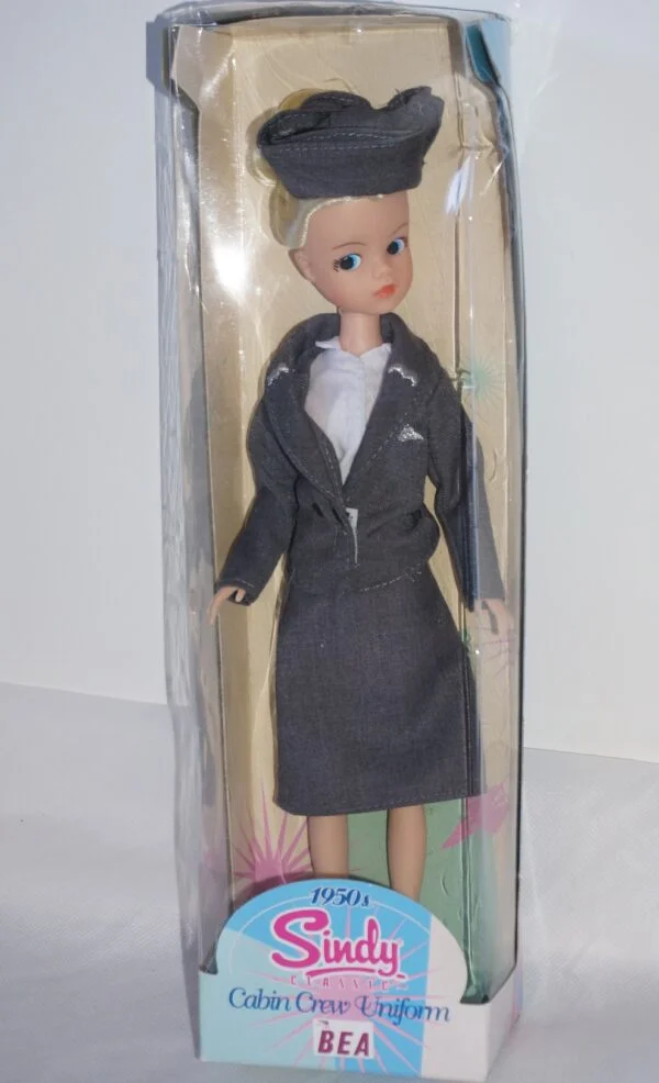 Pedigree Sindy Cabin Crew Uniform Bea 1950s - Rhiella