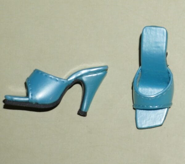 Blue mules shoes for Tonner Tyler or Gene