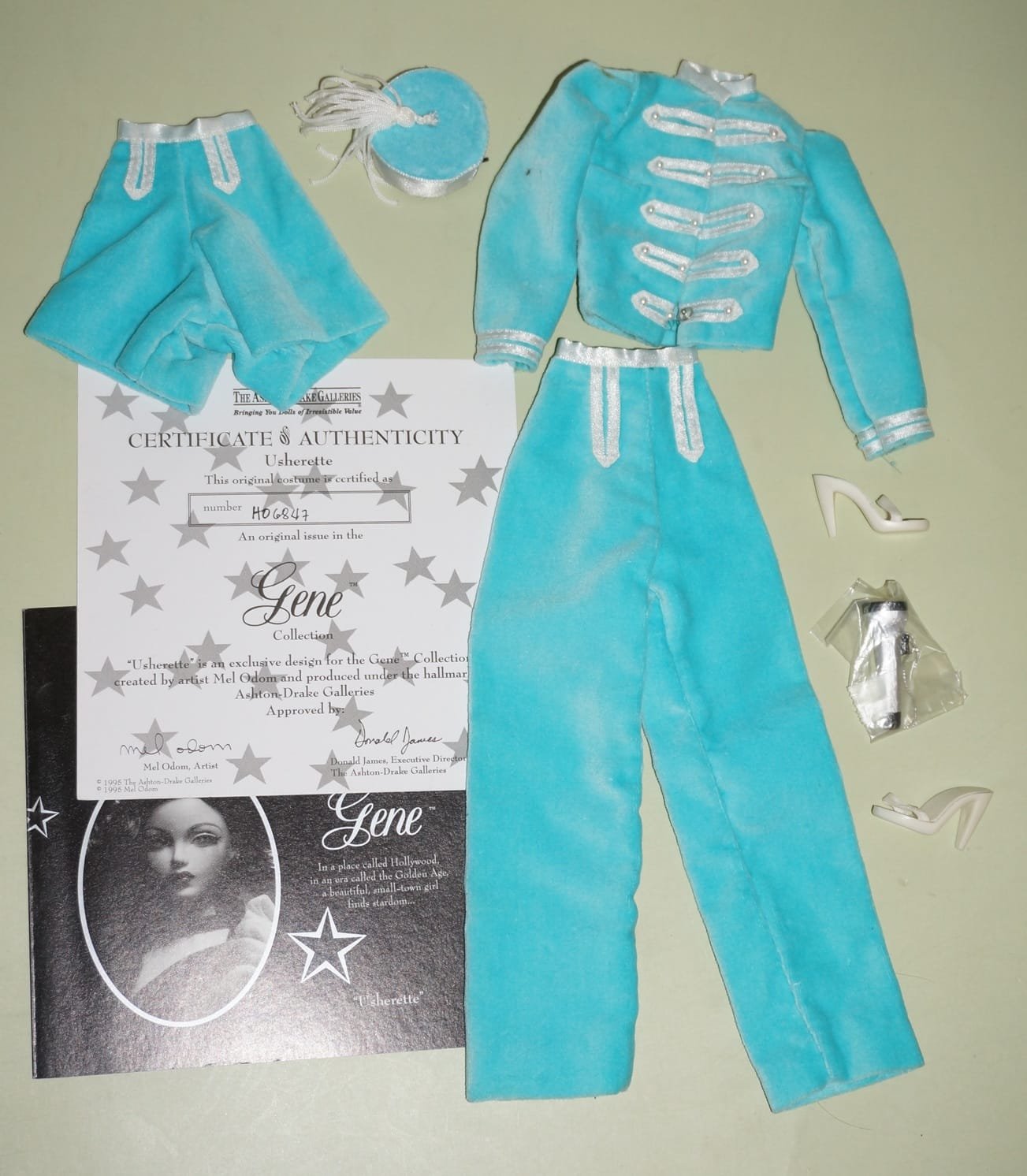 Gene Marshall "Usherette" outfit