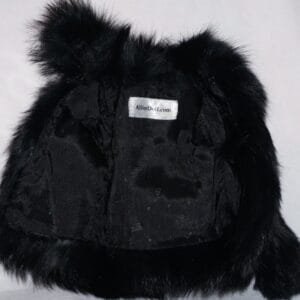 Fur look coat for 16" dolls