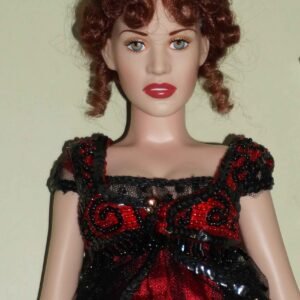 DSC02030 (2) Titanic Rose 16 inch Vinyl Portrait doll by Franklin Mint