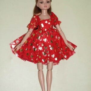 Ellowyne Wilde Red hearts dress by Windy City Shop