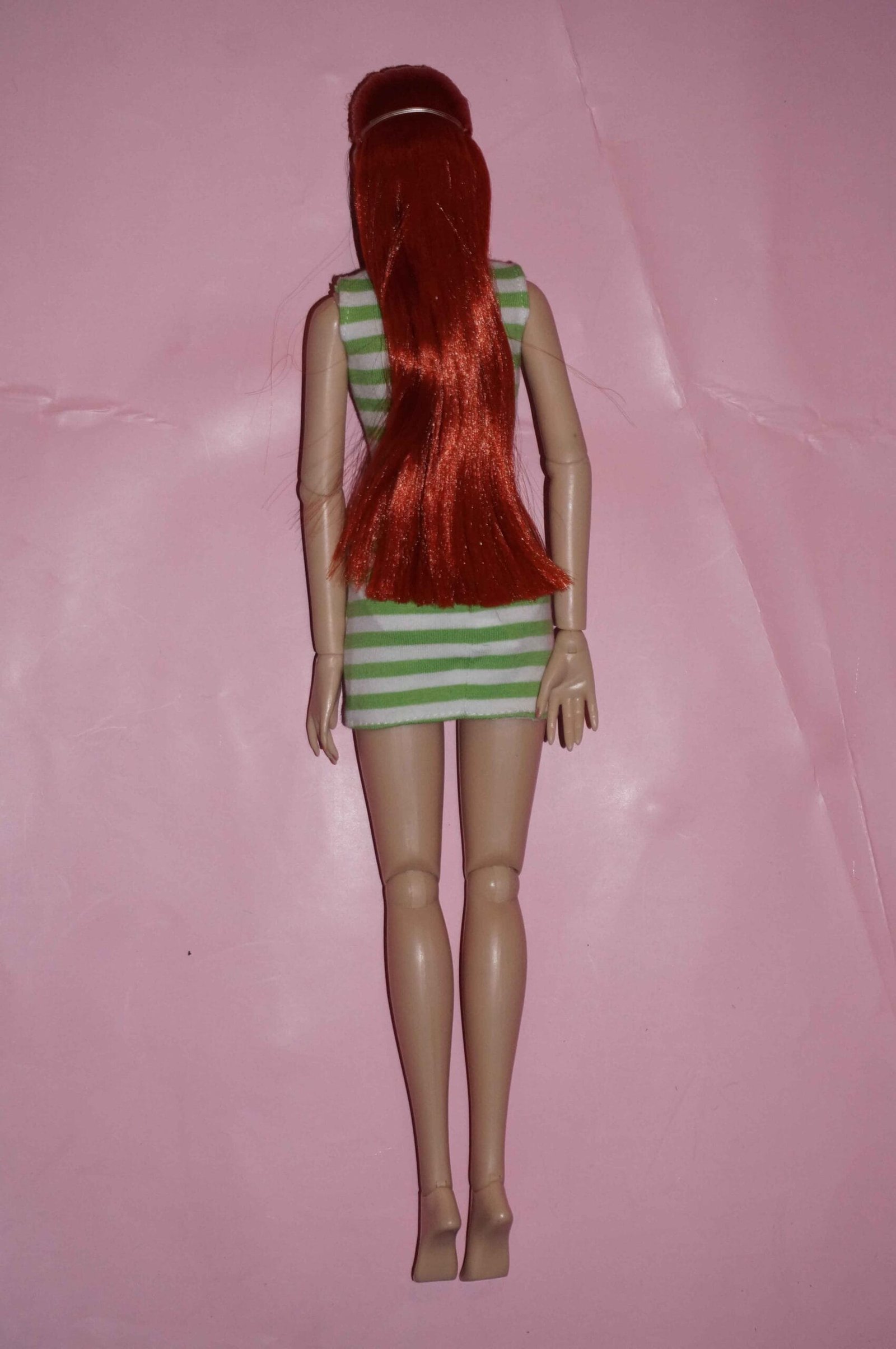 Tonner Cami "Perfect Morning" redhead in resort stripes dress - Image 3