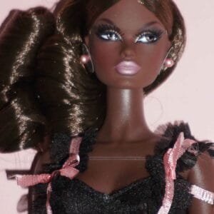 JHD Mizi Rom "Girls' Night black Nightgown" Valley of the Dolls