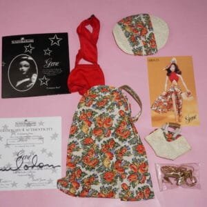 Gene Marshall "Crimson Sun" outfit signed